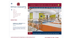 Desktop Screenshot of llvofficeconcepts.com